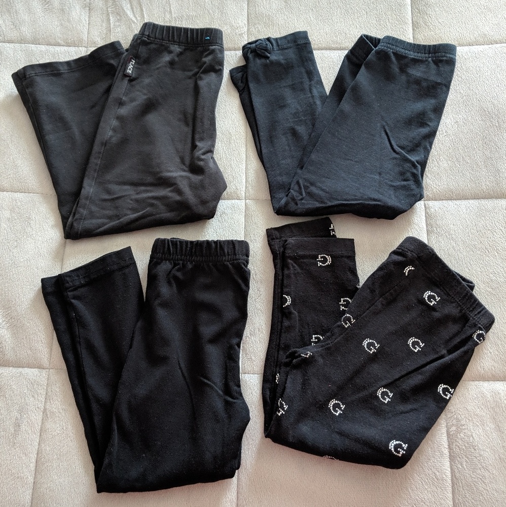 Girls bundle 3T black leggins